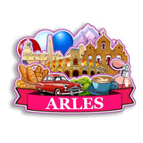 Refrigerator Magnet for Arles France  2617