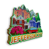 Refrigerator Magnet for Jefferson City Missouri USA  1023