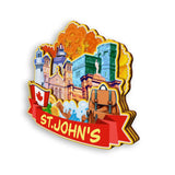 Refrigerator Magnet for St.John's Canada  1885