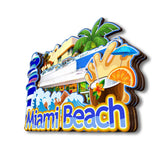 Магнит на холодильник для Майами-Бич, Флорида, США 218