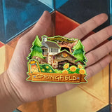 Refrigerator Magnet for Springfield Missouri USA  1022