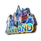 Refrigerator Magnet for Oakland California USA  238
