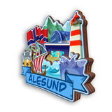 Refrigerator Magnet for Alesund Norway  2273