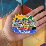 Магнит на холодильник для Олинды, Бразилия, 1928