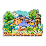 Refrigerator Magnet for Launceston Australia  2682