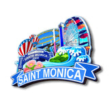 Refrigerator Magnet for Santa Monica California USA  247