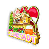 Kühlschrankmagnet für Eisenstadt Österreich 1601
