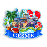 Магнит на холодильник для Чешме, Турция, 1645