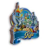 Refrigerator Magnet for Kyiv Ukraine  2391