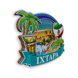 Refrigerator Magnet for Ixtapa Mexico  1841