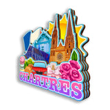 Refrigerator Magnet for Chartres France  2639