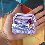 Refrigerator Magnet for Yuxi, Yunnan, China  765