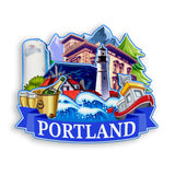 Refrigerator Magnet for Portland Maine USA  965