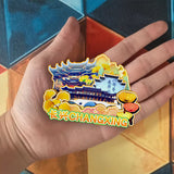 Магнит на холодильник для Чансина, Чжэцзян, Китай 484