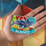 Refrigerator Magnet for Alacati Greece  1690