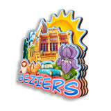 Refrigerator Magnet for Beziers France  2630