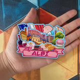 Refrigerator Magnet for Albi France  2581