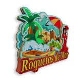 Refrigerator Magnet for Roquetas de Mar Spain  1384