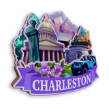 Магнит на холодильник для Чарльстона, Западная Вирджиния, США, 908