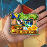 Refrigerator Magnet for Una National Park Bosnia and Herzegovina  2411