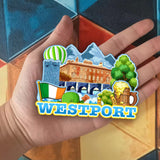 Refrigerator Magnet for Westport Ireland  2205