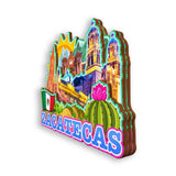 Refrigerator Magnet for Zacatecas Mexico  1840