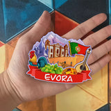 Refrigerator Magnet for Evora Portugal  1945