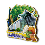 Refrigerator Magnet for Frederiction New Brunswick Canada  128