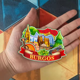 Refrigerator Magnet for Burgos Spain  1505