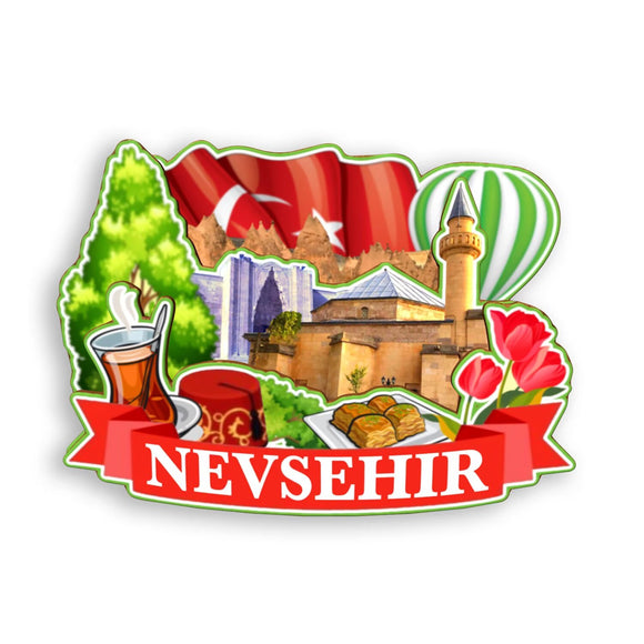 Refrigerator Magnet for Nevsehir Turkey  1677