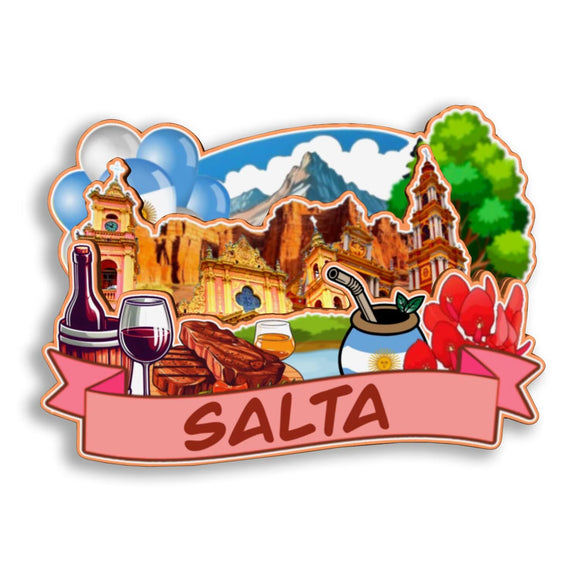 Refrigerator Magnet for Salta Argentina  2829