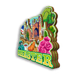 Refrigerator Magnet for Chester UK  2863