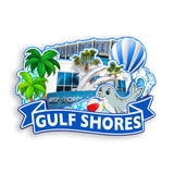 Kühlschrankmagnet für Gulf Shores Alabama USA 355