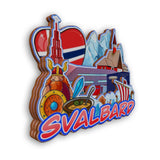 Kühlschrankmagnet für Spitzbergen, Norwegen 2293