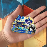 Kühlschrankmagnet für Dujiangyan, Chengdu, Sichuan, China 417