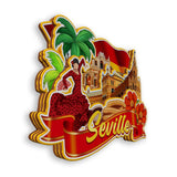Refrigerator Magnet for Seville Spain  1379