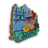 Refrigerator Magnet for Grodno Belarus  2467