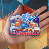 Магнит на холодильник для Калининграда Россия 2533