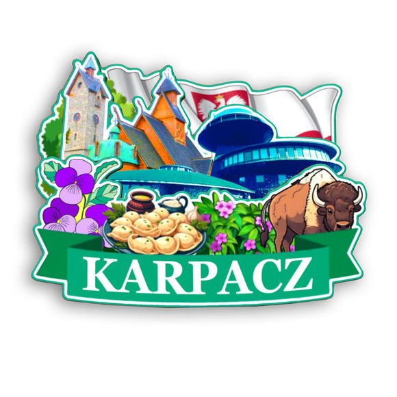 Refrigerator Magnet for Karpacz Poland  2135