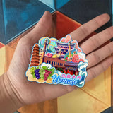 Kühlschrankmagnet für Urumqi, Xinjiang, China 624