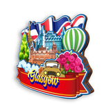 Refrigerator Magnet for Glasgow UK  1445