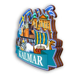 Refrigerator Magnet for Kalmar Sweden  2172