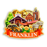 Refrigerator Magnet for Franklin Tennessee USA  1159