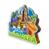 Refrigerator Magnet for Guadalajara Mexico  1813