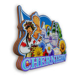 Refrigerator Magnet for Chernihiv Ukraine  2396