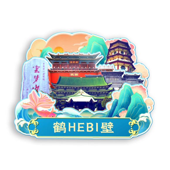 Kühlschrankmagnet für Hebi, Henan, China 724