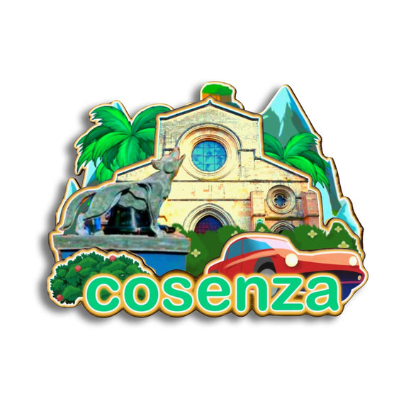 Refrigerator Magnet for Cosenza Calabria Italy  96