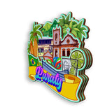 Refrigerator Magnet for Paraty Brazil  1925