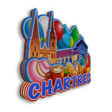 Refrigerator Magnet for Chartres France  2638