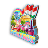 Refrigerator Magnet for Budapest Hungary  2139